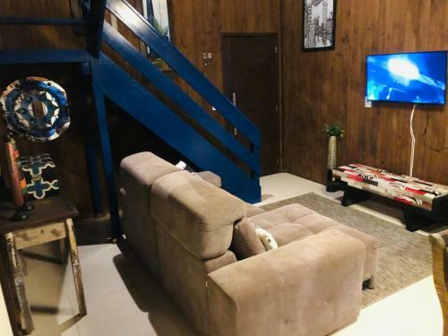 Cabana Escada Azul