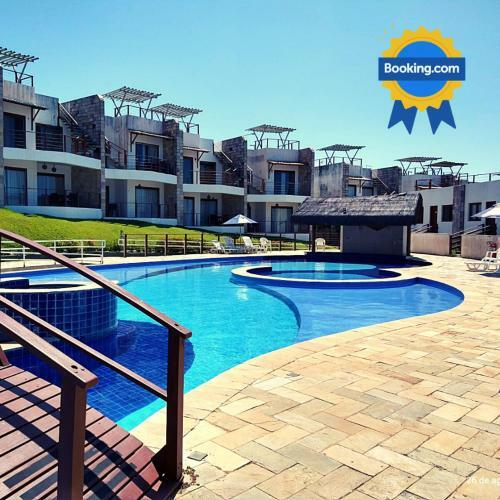 Lodge Apto Com Jacuzzi - 2 Quartos Em Pipa Bda106