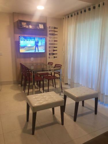 Apartamento Solar �gua - Frente Piscina