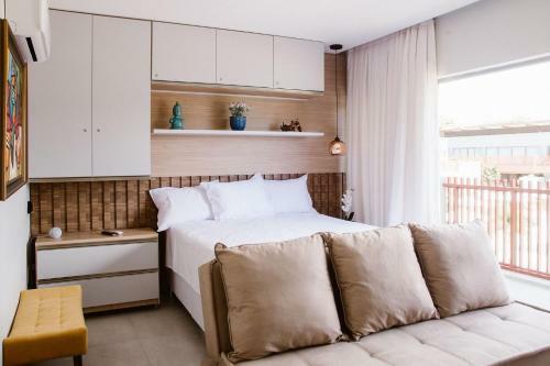 Apartamento Qavi - Flat Completo Com Vista Piscina