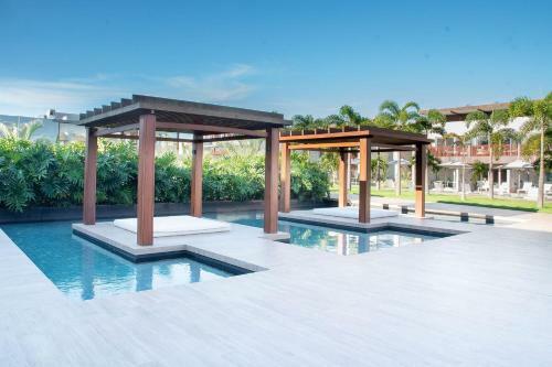 Apartamento Qavi - Flat Completo Com Vista Piscina