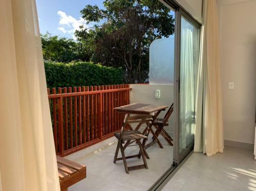 Apartamento Qavi - Flat Completo Com Varanda #ruaprincipal