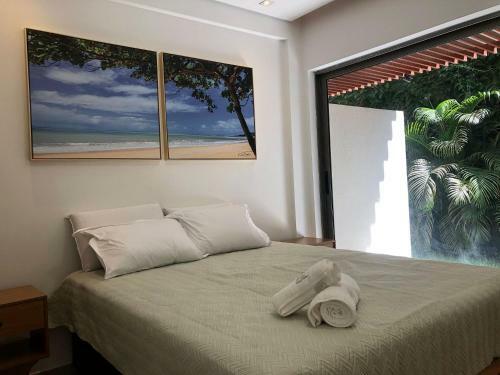 Apartamento Qavi - Flat Completo Com Dois Quartos Com Varanda E Jardim Privativo