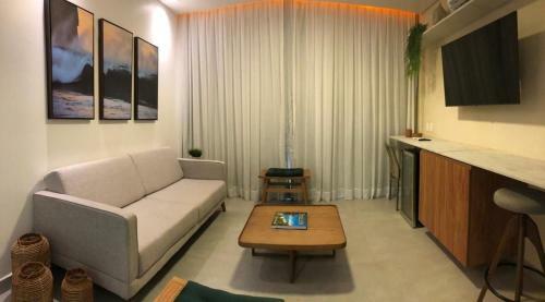 Apartamento Qavi - Flat Completo Com Dois Quartos Com Varanda E Jardim Privativo