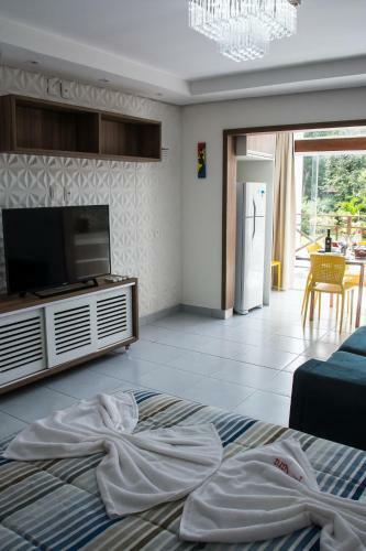 Apartamento Apto. Sara Com 2 Quartos Ate 5 Pessoa,no Ubaia Residence