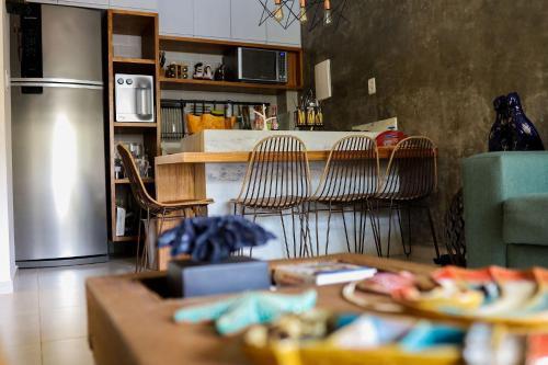 Apartamento Qavi - Triplex Com Jacuzzi No Centro De Pipa #solar�gua188