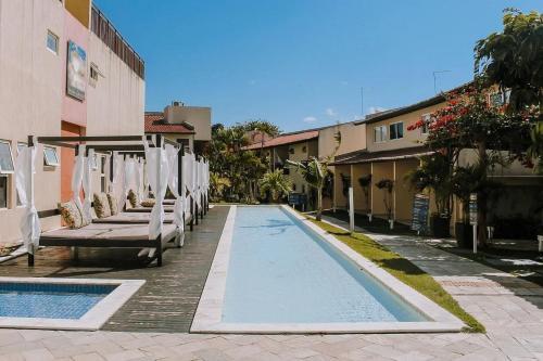 Apartamento Qavi - Triplex Com Sol�rio No Centro De Pipa #solar�gua180