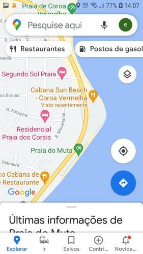 Apartamento 3 Minutos Da Praia Coroa Vermelha