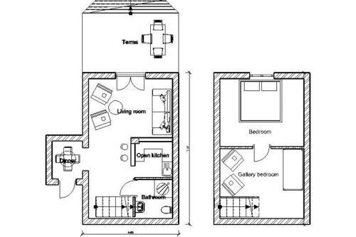 Romantic Holiday Cottage By The Danube