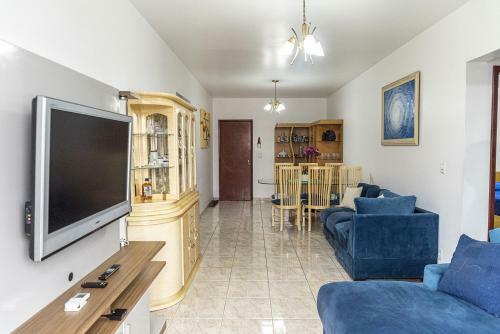 Apartamento Apto Com Wi-fi E Vista Do Mar Da Praia Grande-sp