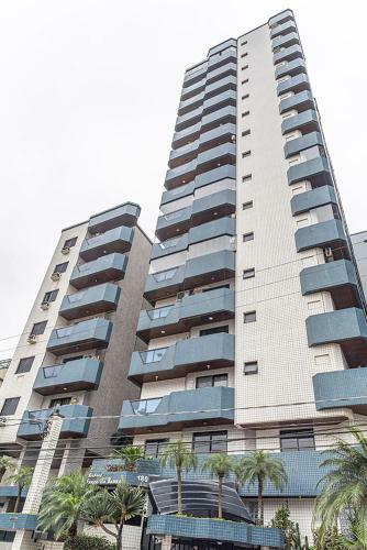Apartamento Apto Com Wi-fi E Vista Do Mar Da Praia Grande-sp
