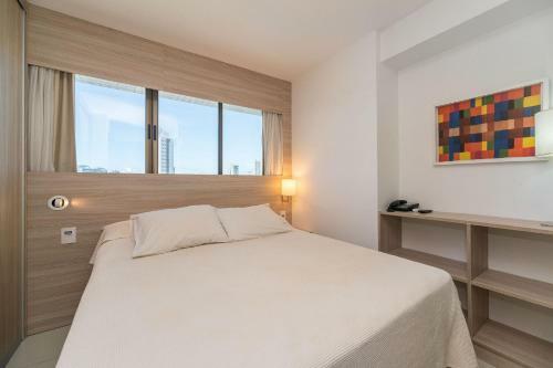 Apartamento Nob2104 Excelente Flat Em Boa Viagem Com 2 Quartos