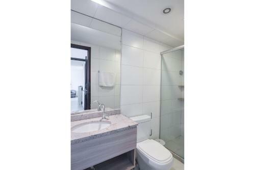 Apartamento Nob2104 Excelente Flat Em Boa Viagem Com 2 Quartos