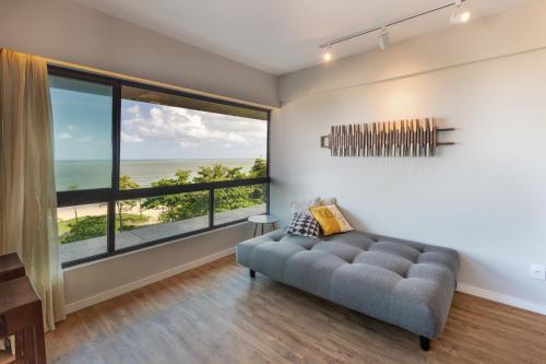 Apartamento Av Boa Viagem. Flat Com Vista Perfeita Para O Mar.