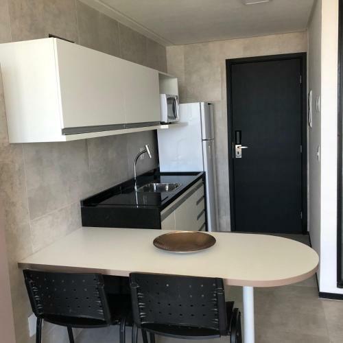 Apartamento Flat Com Linda Vista Para O Mar