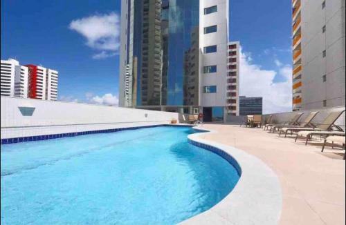 Apartamento Flat Na Beira Mar De Boa Viagem