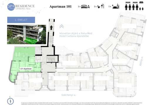 Spa Residence Carbona 101, 307 Apartman