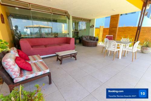 Casa A Beira Mar Com 4 Suites E Muito Conforto
