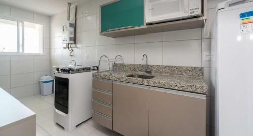 Apartamento Flat 2 Qtd de Luxo Em Porto de Galinha