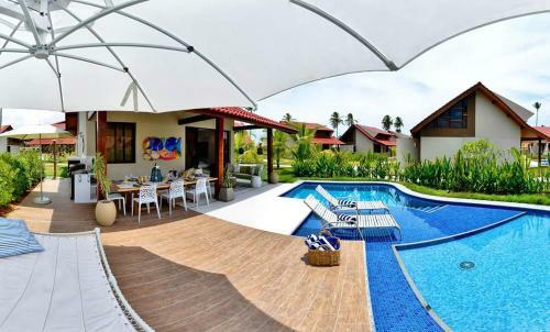 Apartamento Flat Extra Oka Beach Residence -praia de Muro Alto