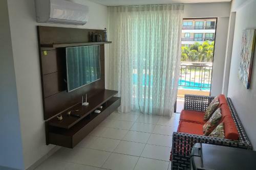 Flat Cercado Pelo Para�so No Beach Class Eco Life