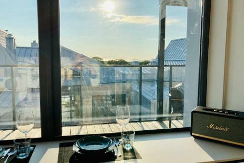 Apartamento Seaview, 5*appartment,rooftopterrace, Walktobeach