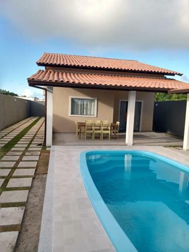 Casa Grande Com Piscina Em Coroa Vermelha