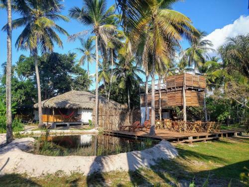 Chal� Natura - No Para�so Dos Len��is!