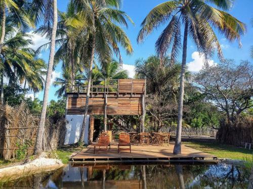 Chal� Natura - No Para�so Dos Len��is!