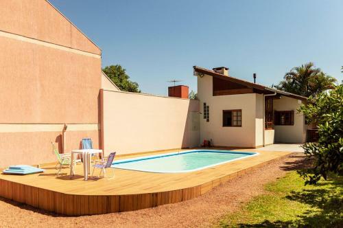 Apartamento Chale C Piscina E Churrasqueira Em Sao Leopoldo-rs