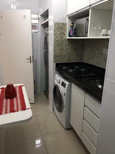 Apartamento Pe Na Areia Familiar Em Santos