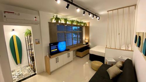 Apartamento Studio Moderno Na Avenida Da Praia - Boqueir�o