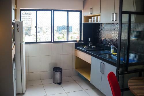 Apartamento Flat Com Vista Da Lagoa Da Jansen Em Sao Luis Ma