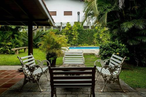 Casa Com Piscina E Churrasqueira A 150m Da Praia Em Juquehy
