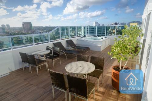 Apartamento Studio Completo Luxuoso Em Piat�