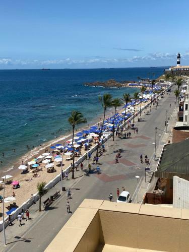 Apartamento Aconchegante Flat Beira Mar Praia Farol Da Barra