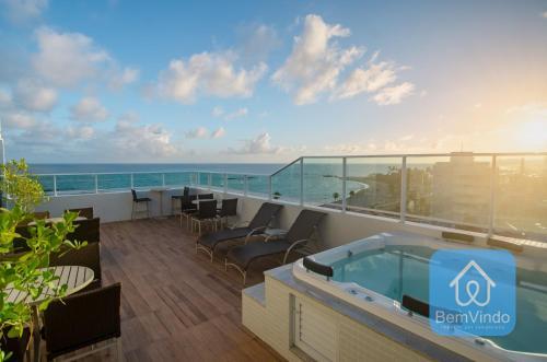 Apartamento Studio Completo Luxuoso Em Piat� 2