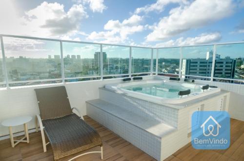 Apartamento Studio Completo Luxuoso Em Piat� 2