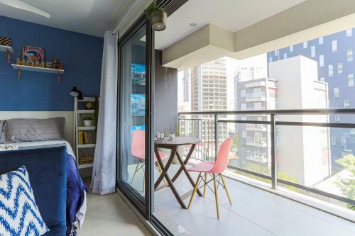 Apartamento Studio Vila Madalena Com Piscina Climatizada