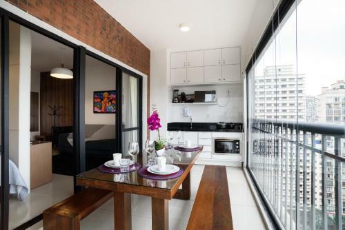 Apartamento Linda Vista Do Centro De S�o Paulo Com Garagem E Internet 50mb