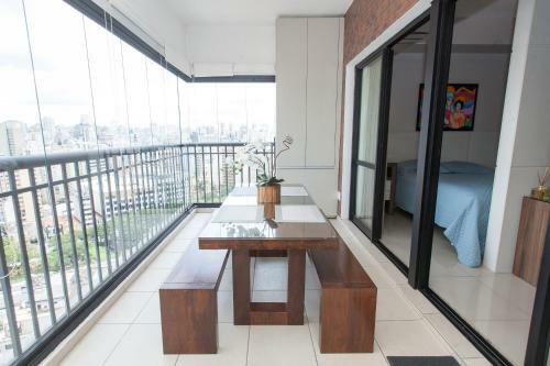 Apartamento Linda Vista Do Centro De S�o Paulo Com Garagem E Internet 50mb