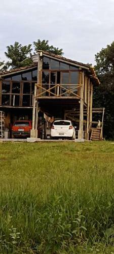 Cabana Agrad�vel Com Lareira Interna.