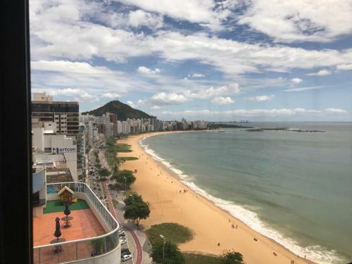 Apartamento Flat Praia Da Costa Vista Para O Mar