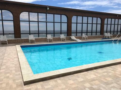 Apartamento Flat Praia Da Costa Vista Para O Mar