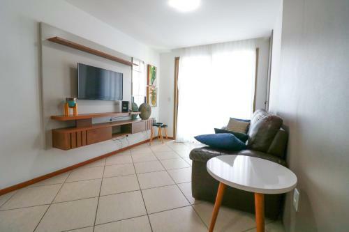 Excelente Apartamento De Frente A Praia Da Costa