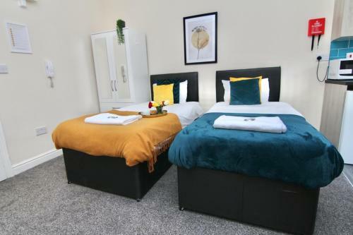 Apartamento Twin Bed Studio Near Train Station, Netflix, Wifi