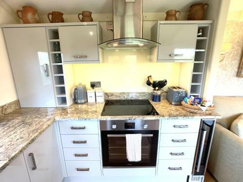 Lodge Luxury Shepherds Hut With Superb Views & Fire Pit