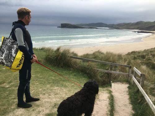 Eco Crofters Wagon By The Beach