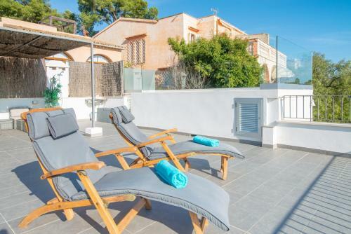 Villa Harmon�a En Palma Piscina/mar/playa
