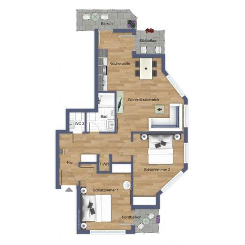 Apartamento Villa Hanse Wohnung 310